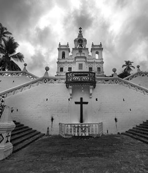 schools in goa blog panjim church view